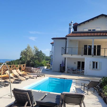 Ferienwohnung Mit Pool Kroatien Mit Meerblick Und Pool Lovran Buitenkant foto