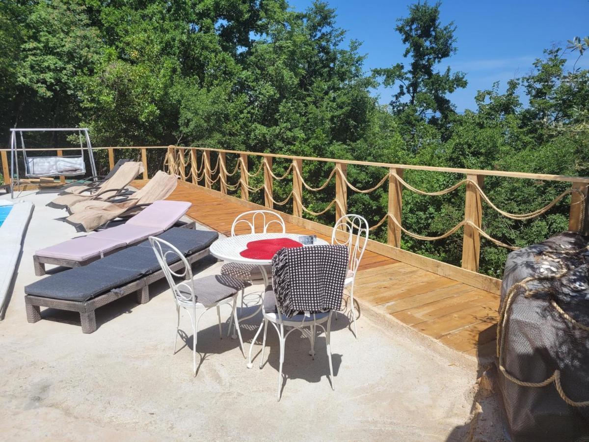 Ferienwohnung Mit Pool Kroatien Mit Meerblick Und Pool Lovran Buitenkant foto